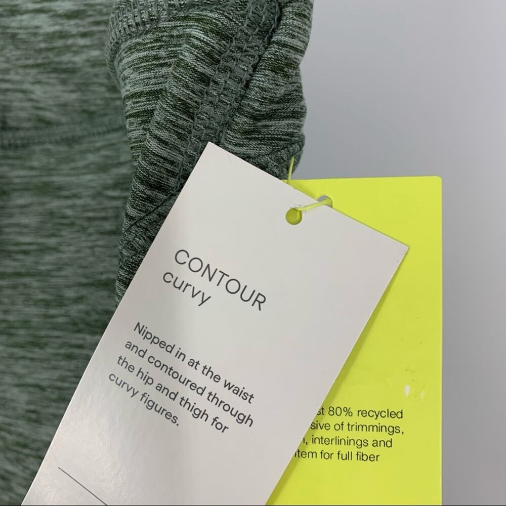 All In Motion Ultra High Rise 7/8 Legging Contour Curvy Olive Green Size XS NEW - Picture 6 of 9